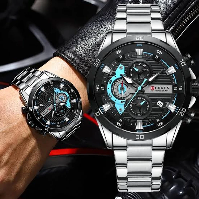 Curren 8402 mens premium gents watch