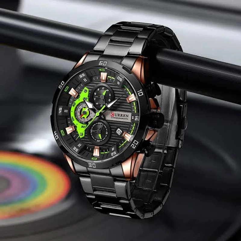 Curren 8402 mens premium gents watch