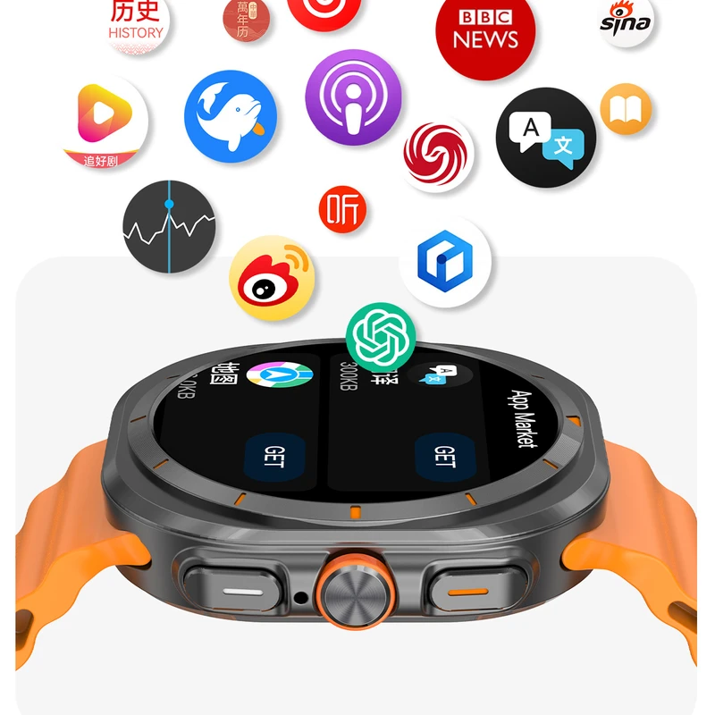 Smart Watch 32GB,4GB IPS DISPLY Model: MT ULTRA - Image 5