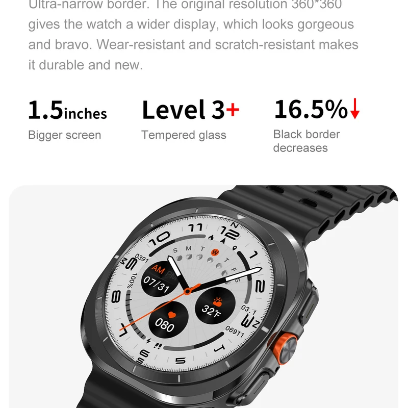 Smart Watch 32GB,4GB IPS DISPLY Model: MT ULTRA - Image 8