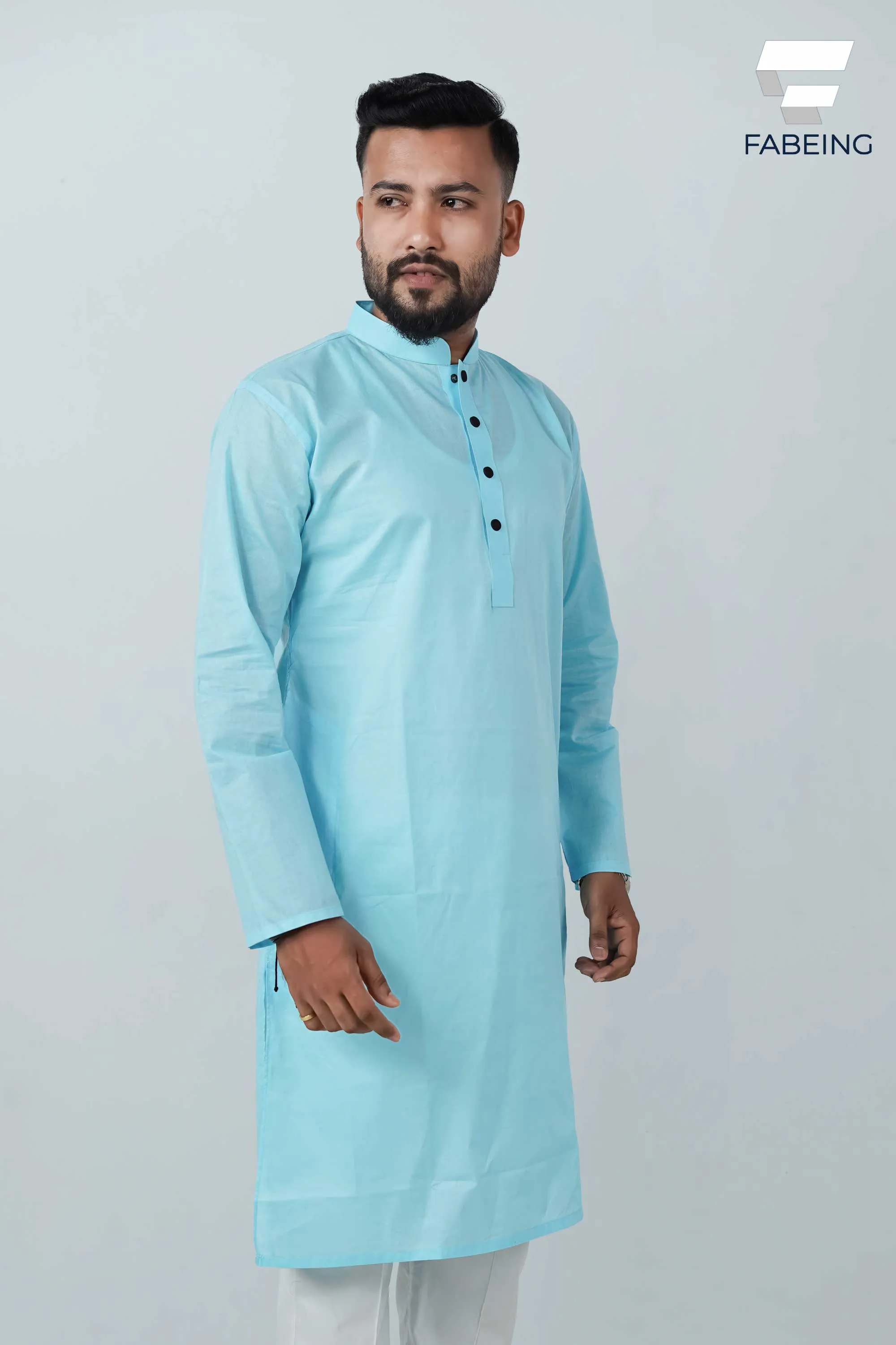 Adi Dhuti Cotton Panjabi Combo - 104 - Image 3