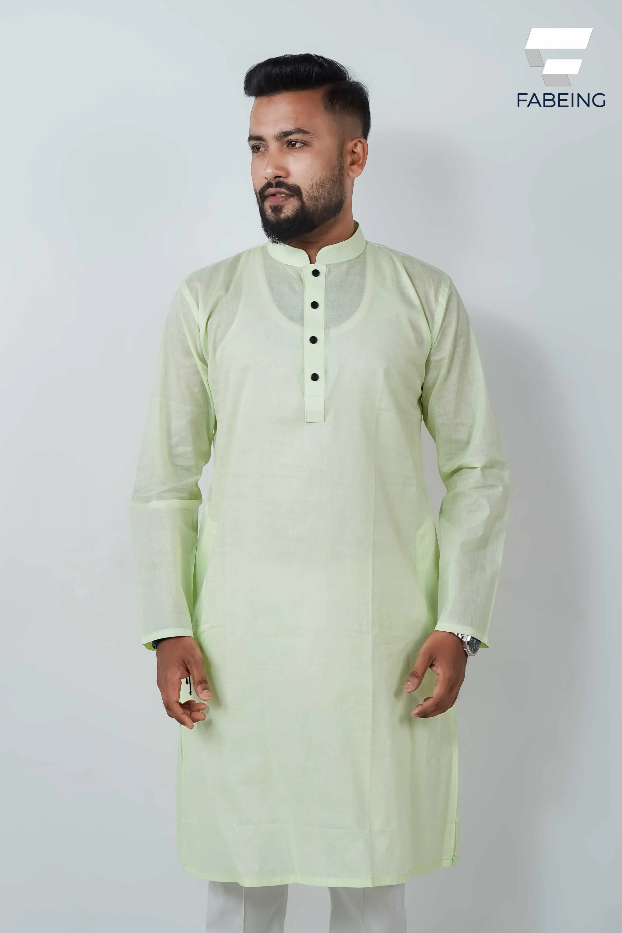 Adi Dhuti Cotton Panjabi Combo - 104 - Image 4