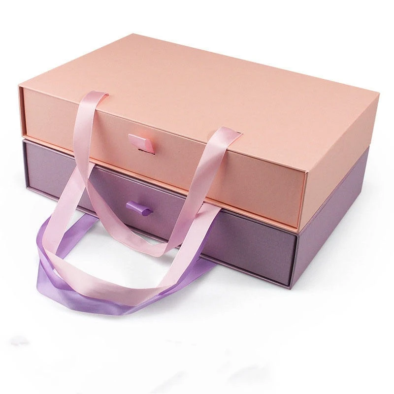 Luxury Special Leather Paper Drawer  Gift Boxes