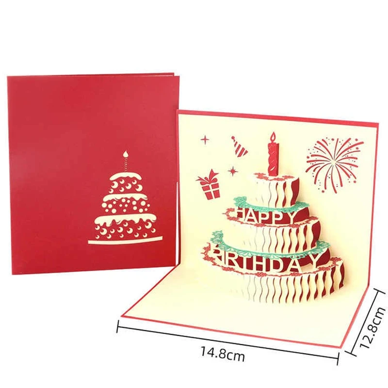3d Birthday Birthday card