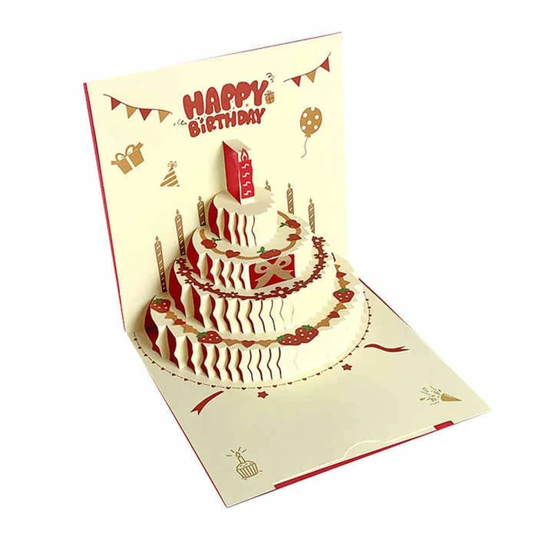 3d Birthday Birthday card - Image 4