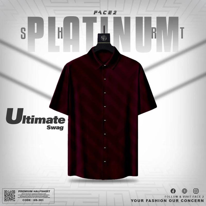 Platinum Half Shirt HS 301