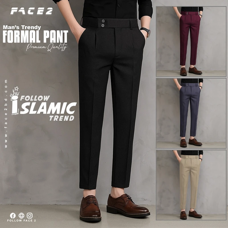 Mens Premium Formal Pant ( Black color )