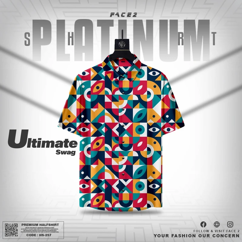 Platinum Half Shirt HS 257