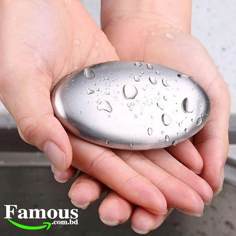 Stainless Steel Soap Odor Remover Bar for Fish Cleaner Onion Garlic Fish Other Strong Scents from Hands and Skin Kitchen Gadgets