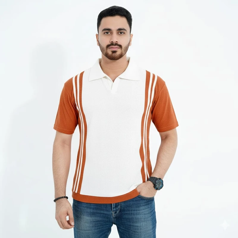 Premium Old Money Polo — Stay Cool, Look Sharp(Cream)