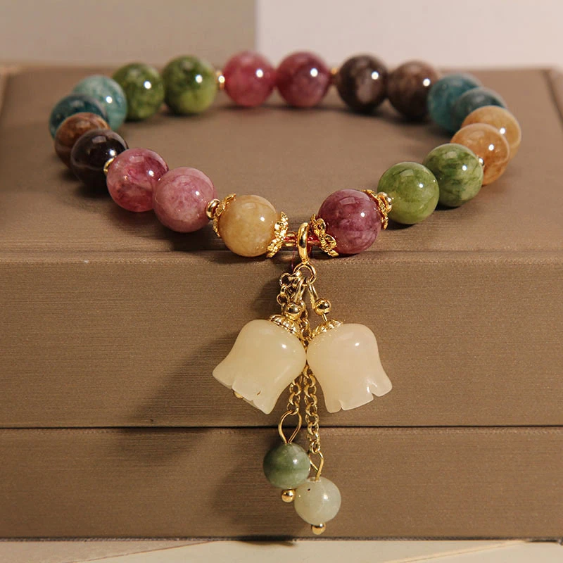 Blossom Touch - Tourmaline Crystal Bracelet