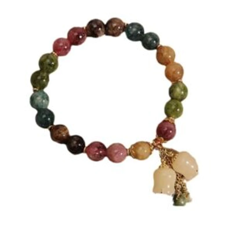 Blossom Touch - Tourmaline Crystal Bracelet - Image 4
