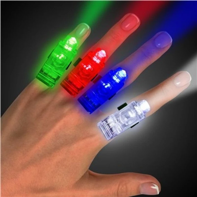LED Cartoon Finger Light Ring Flash 10pcs - Image 3