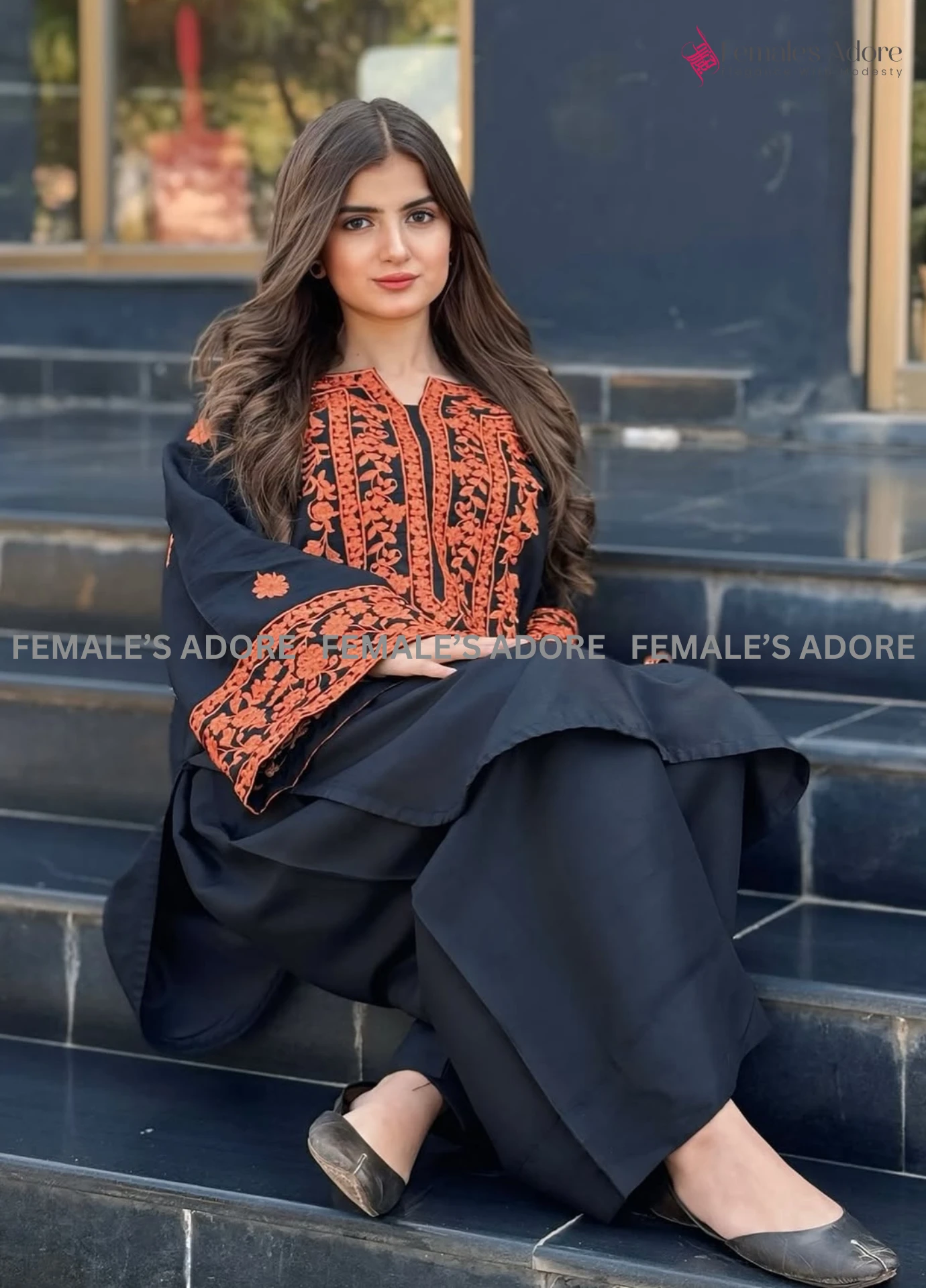 ELEGANT COTTON TWO PIECES SUIT - Image 5