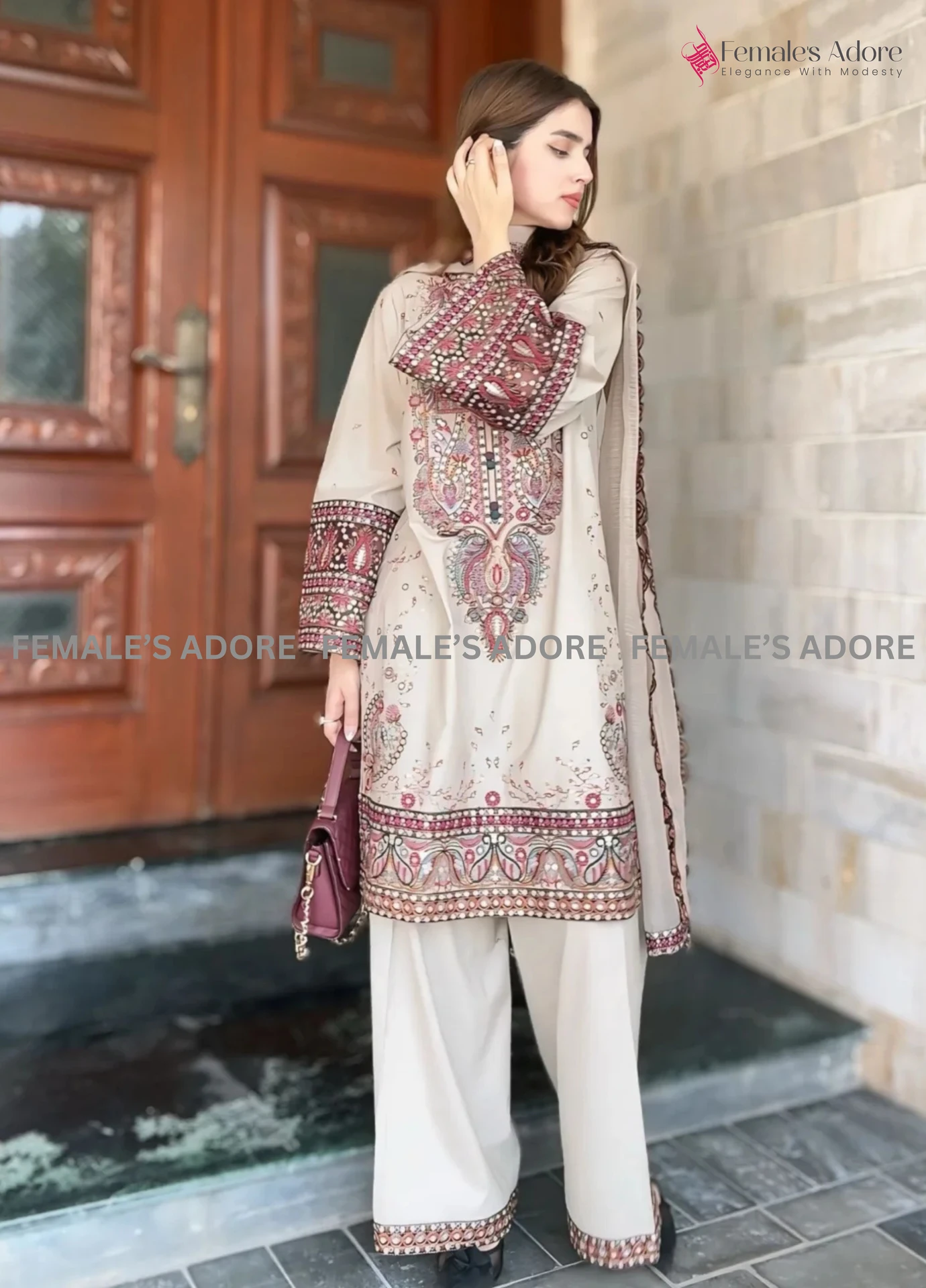 PAKISTANI INSPIRED DESIGN NOOR-E-LIBAAS