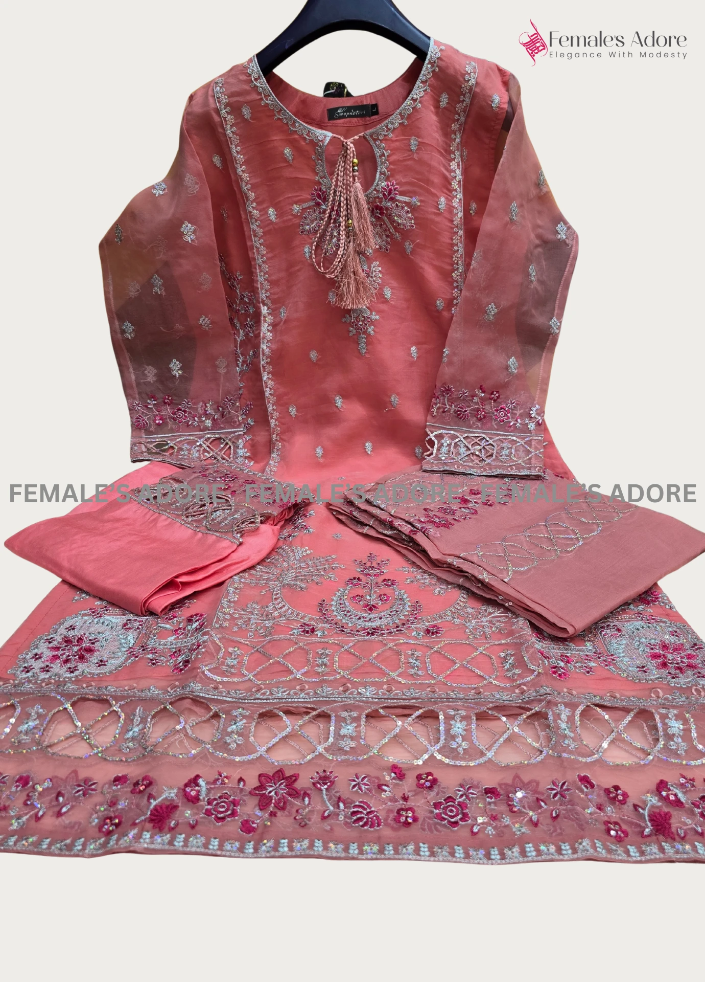 PAKISTANI INSPIRED DESIGN SADABAHAR - SWEET