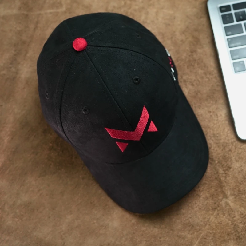 Black Suede Cap