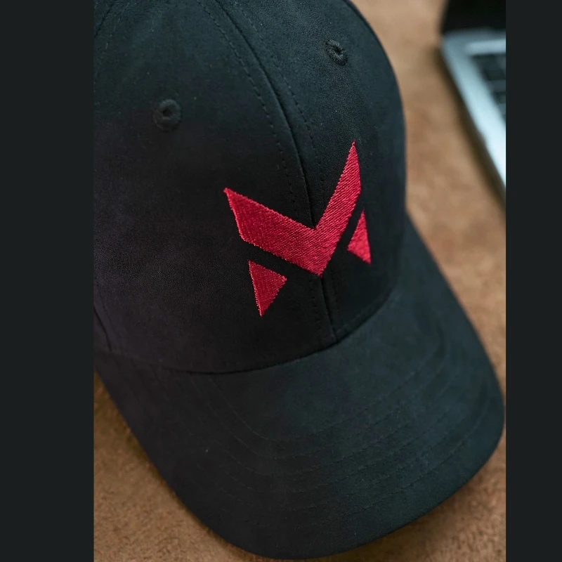 Black Suede Cap