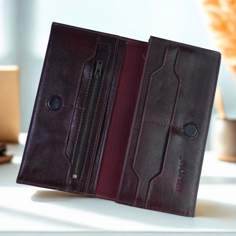 Fimon Royal Long Wallet -  Chocolate