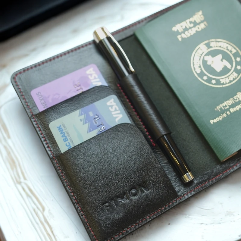 Fimon Passport Holder - Black - Image 7
