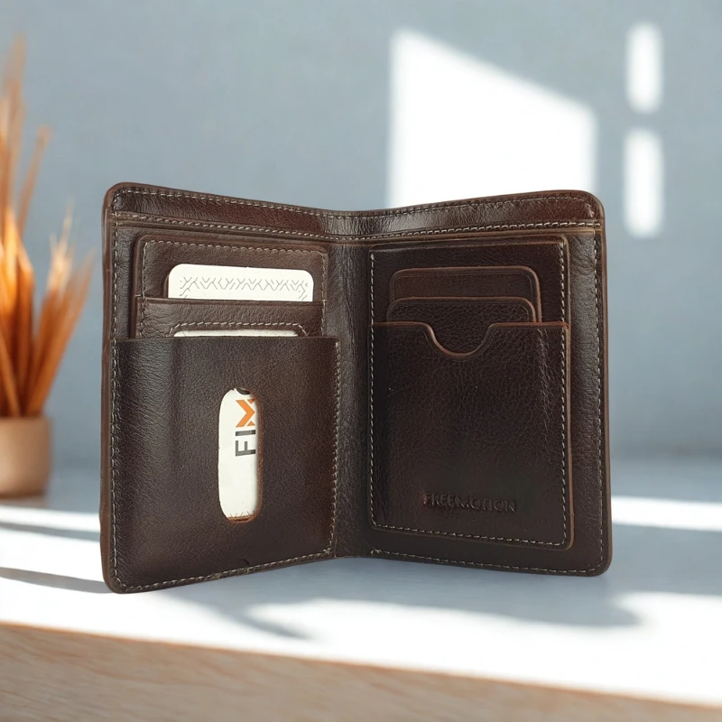 Multiple wallet - Chocolate