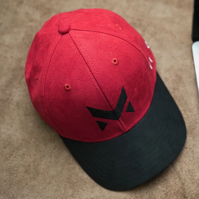 Red Suede Cap