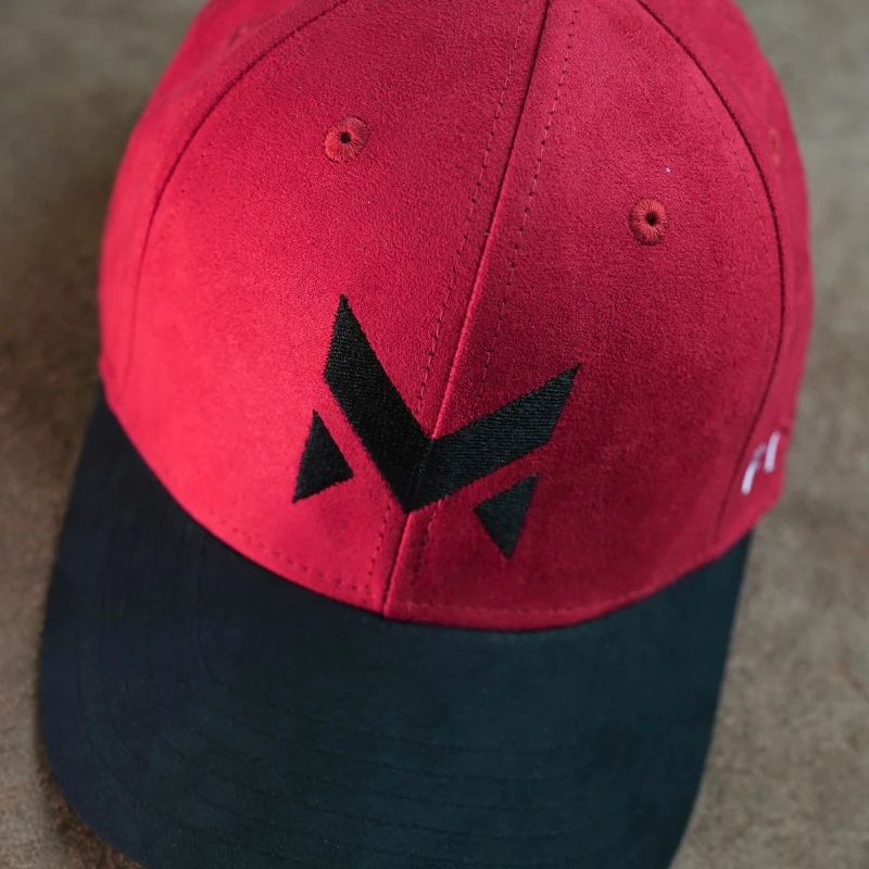 Red Suede Cap