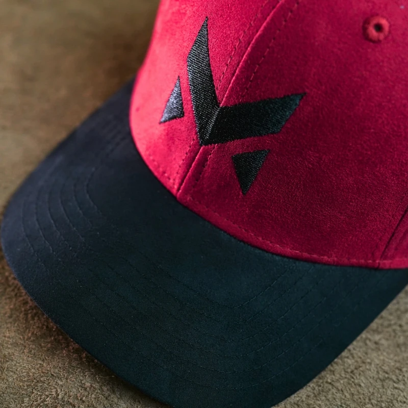Red Suede Cap - Image 4