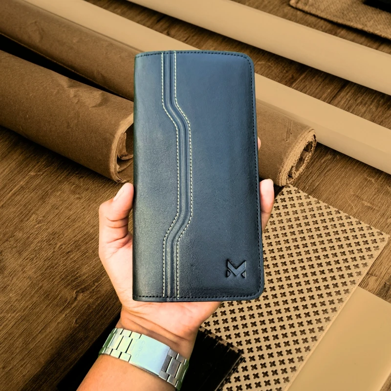 PrimeLine Long Wallet - Black