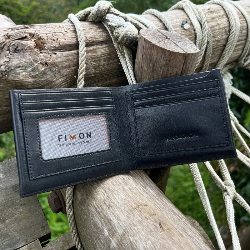 Slender Luxy Wallet - Black