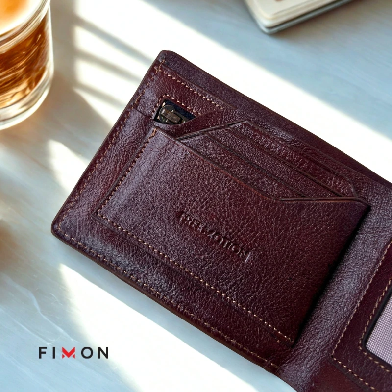 Elite Classes Zipi Wallet - Chocolate