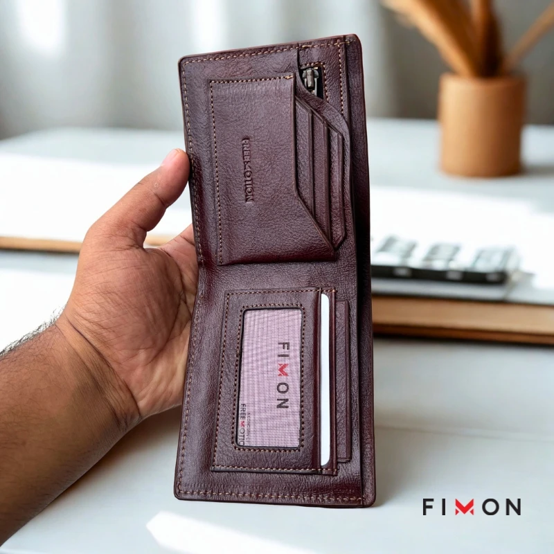 Elite Classes Zipi Wallet - Chocolate - Image 3