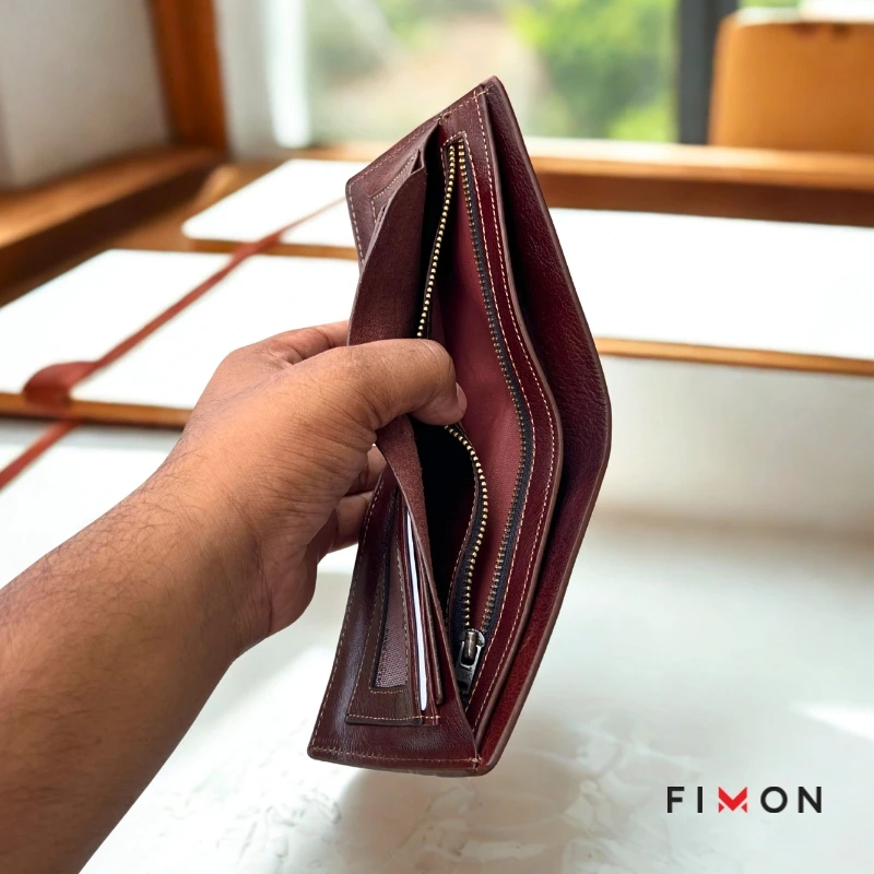 Elite Classes Zipi Wallet - Chocolate - Image 4