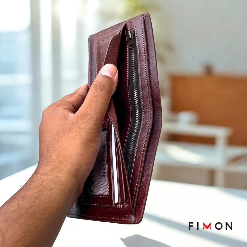 Elite Classes Zipi Wallet - Chocolate - Image 6