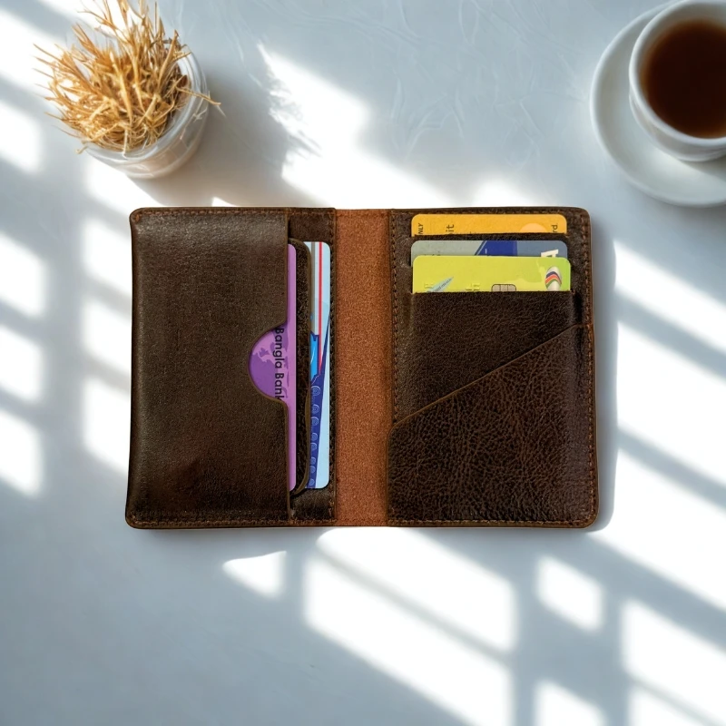 Mini PocketMate Wallet - Dark Chocolate