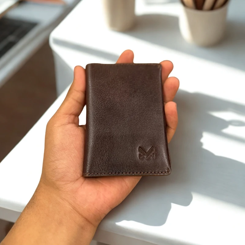 Mini PocketMate Wallet - Dark Chocolate