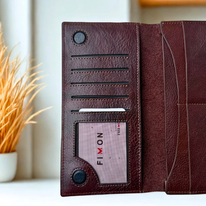 Multiple Long wallet - Chocolate - Image 9