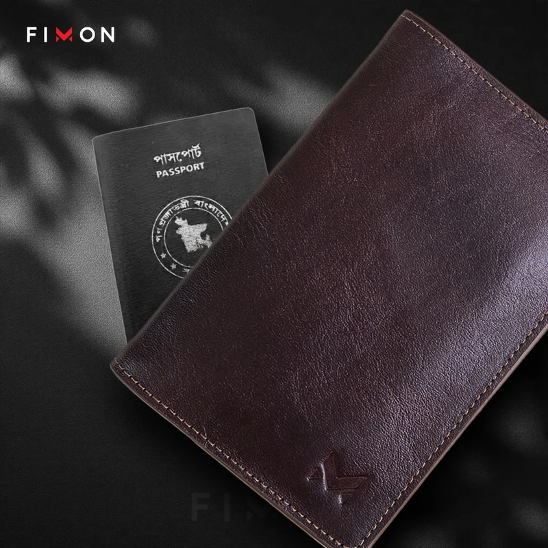 Fimon Passport Holder - Chocolate - Image 5