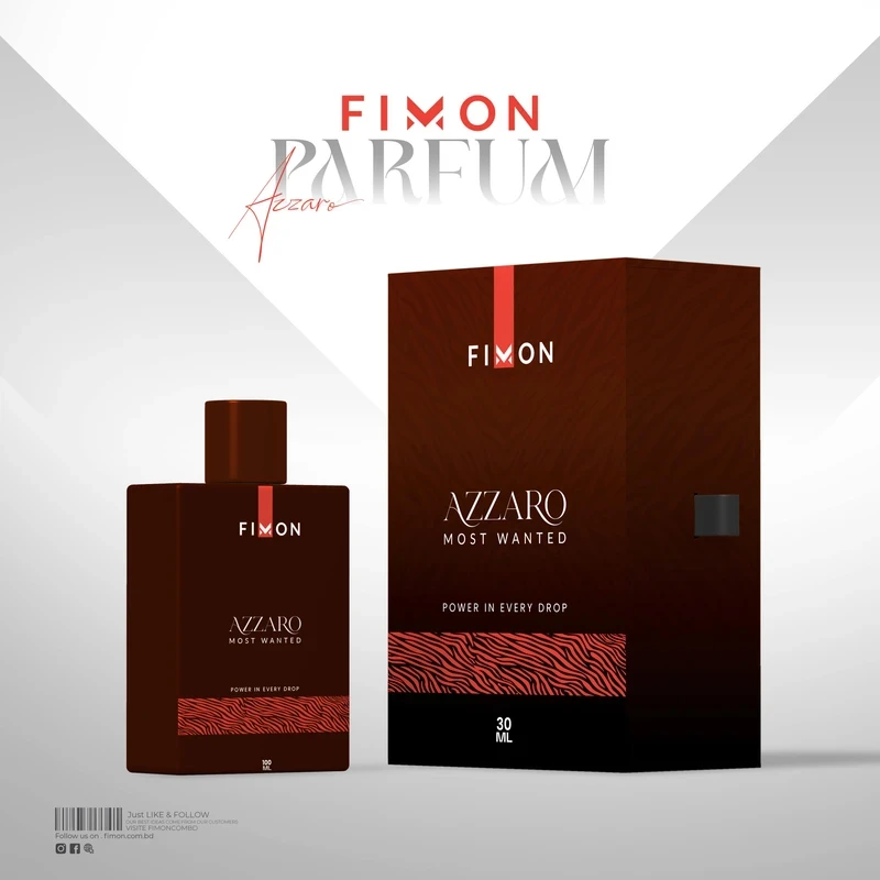 FIMON PERFUME , Azzaro – The Most Wanted, 30ML Bottle. - Image 3
