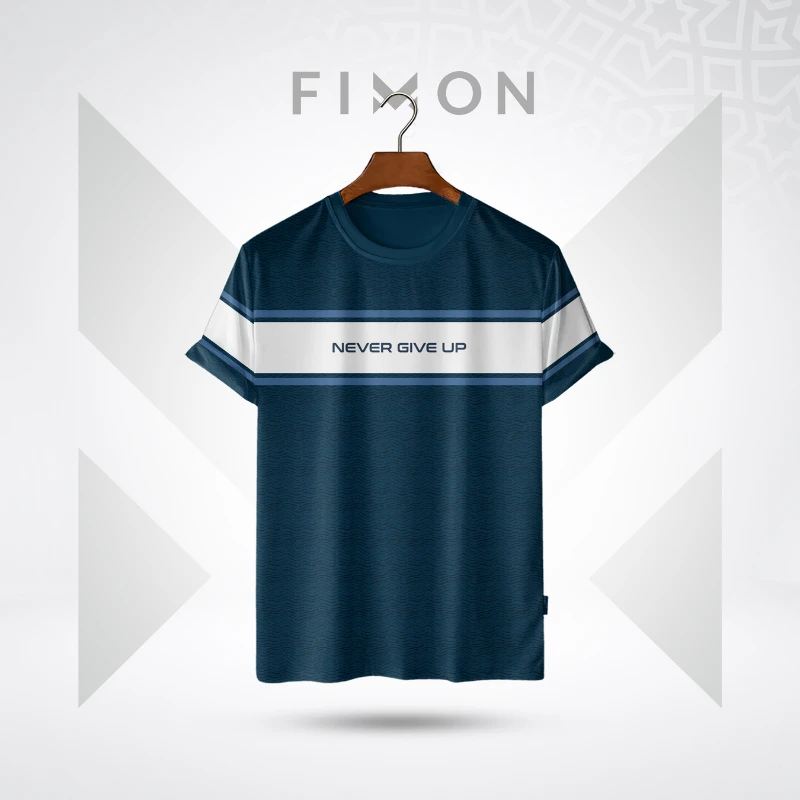 FIMON SPECIAL NEVER GIVE UP T-SHIRT (JERSEY FABRIC)