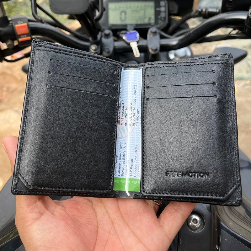 Biker’s Special Ink Black Wallet - Image 4