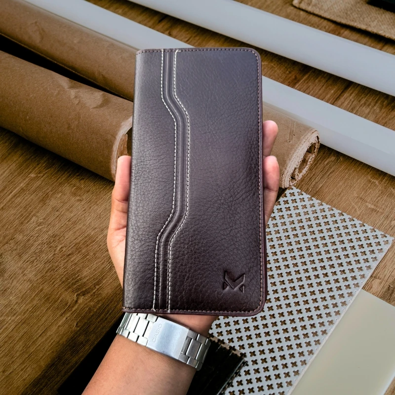 PrimeLine Long Wallet - Chocolate
