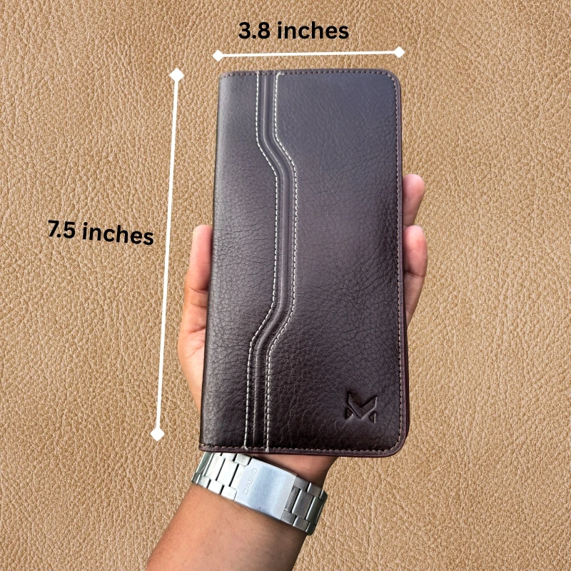 PrimeLine Long Wallet - Chocolate - Image 7