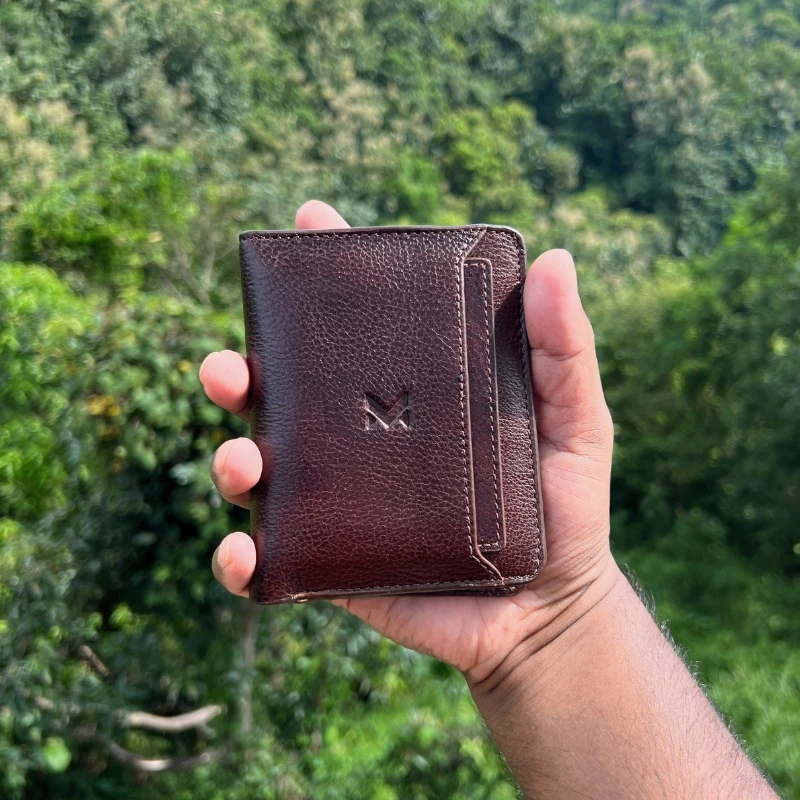 Extra Card Holder Wallet - Chocolate.
