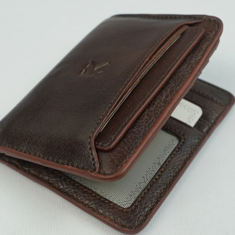 Extra Card Holder Wallet - Chocolate. - Image 7