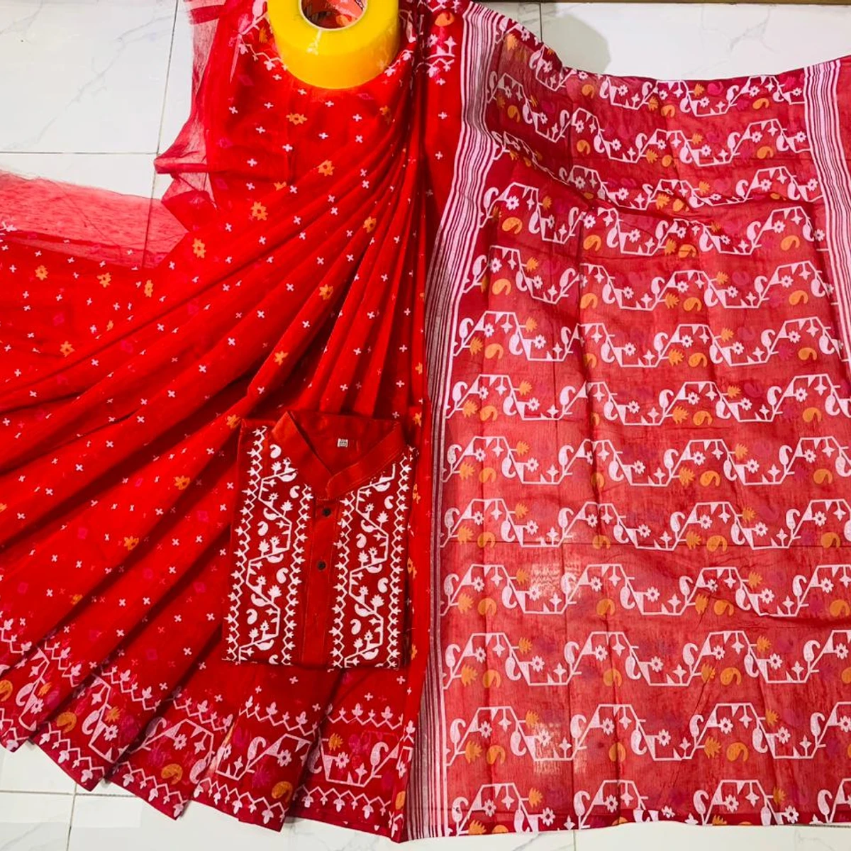 Couple set, Saree and Panjabi