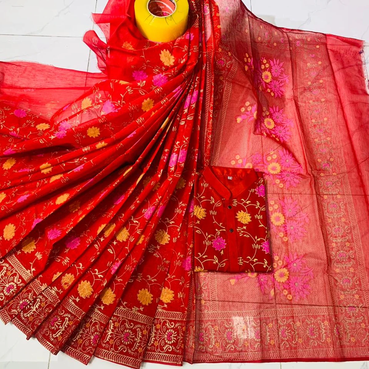 Couple set, Saree and Panjabi