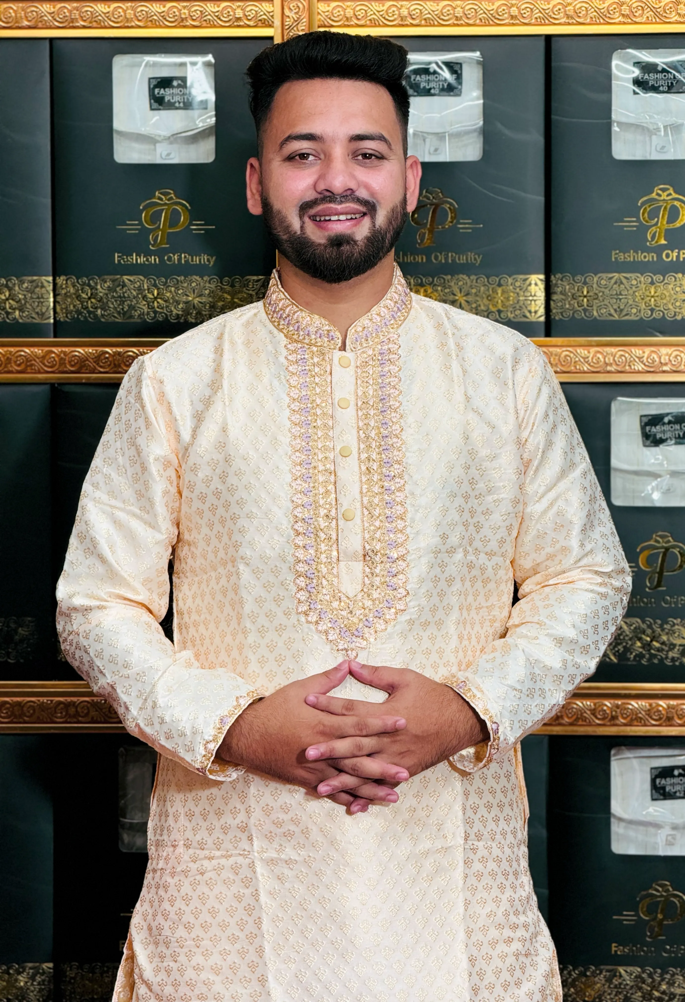 Luxury Khatan Cream cod-403