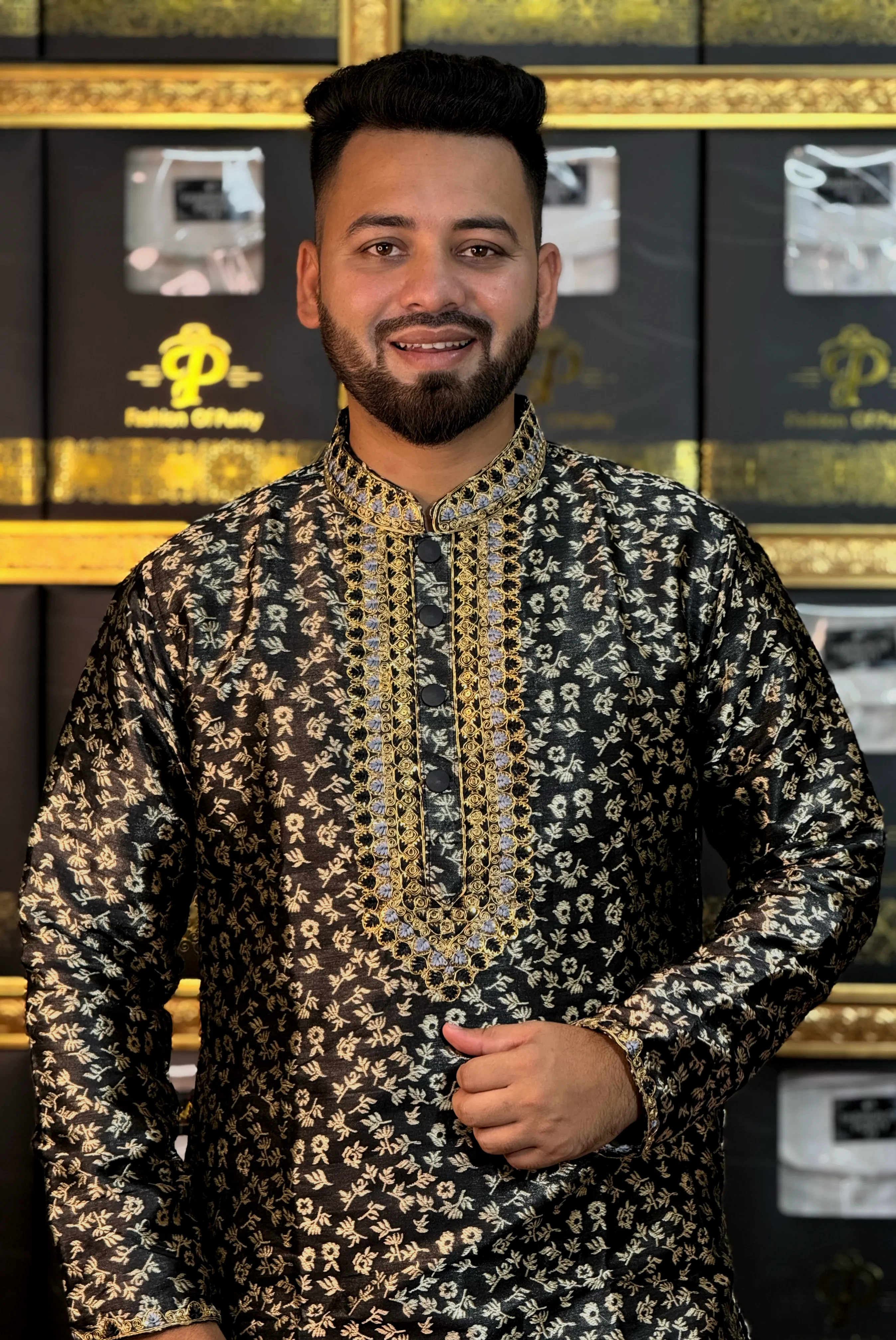 Luxury Khatan black cod-402