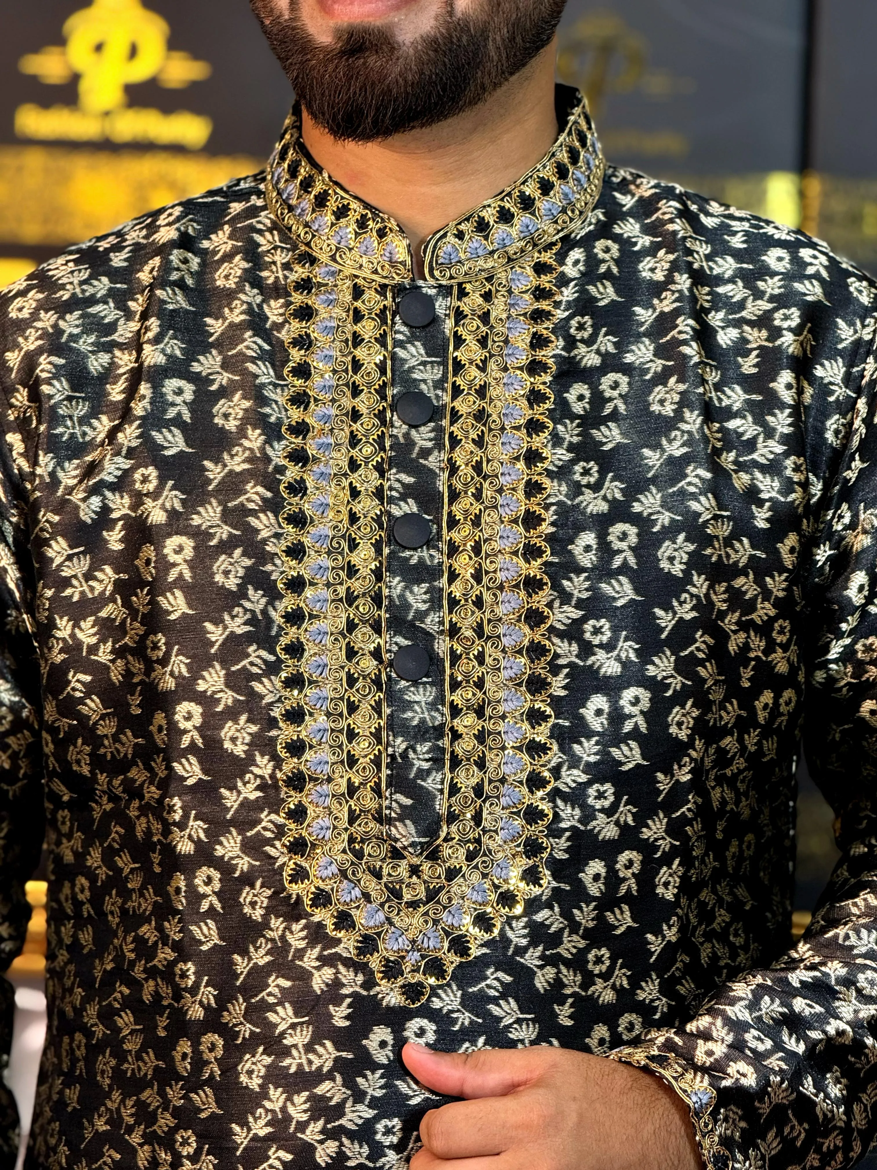 Luxury Khatan black cod-402